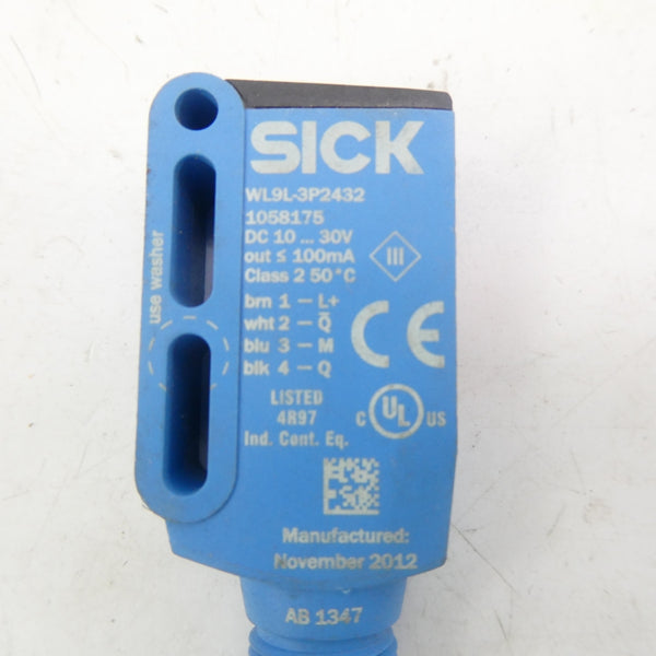 SICK WL9L-3P2432 1058175 10-30VDC NSNP