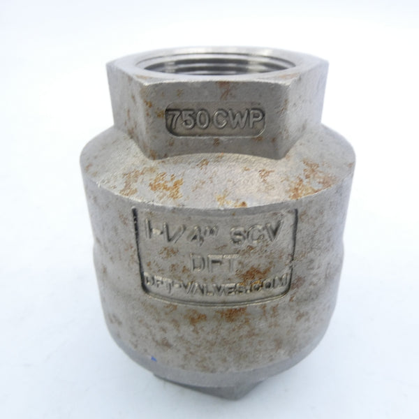 DFT VALVES SCV 7500CWP 1-1/4" NSNP