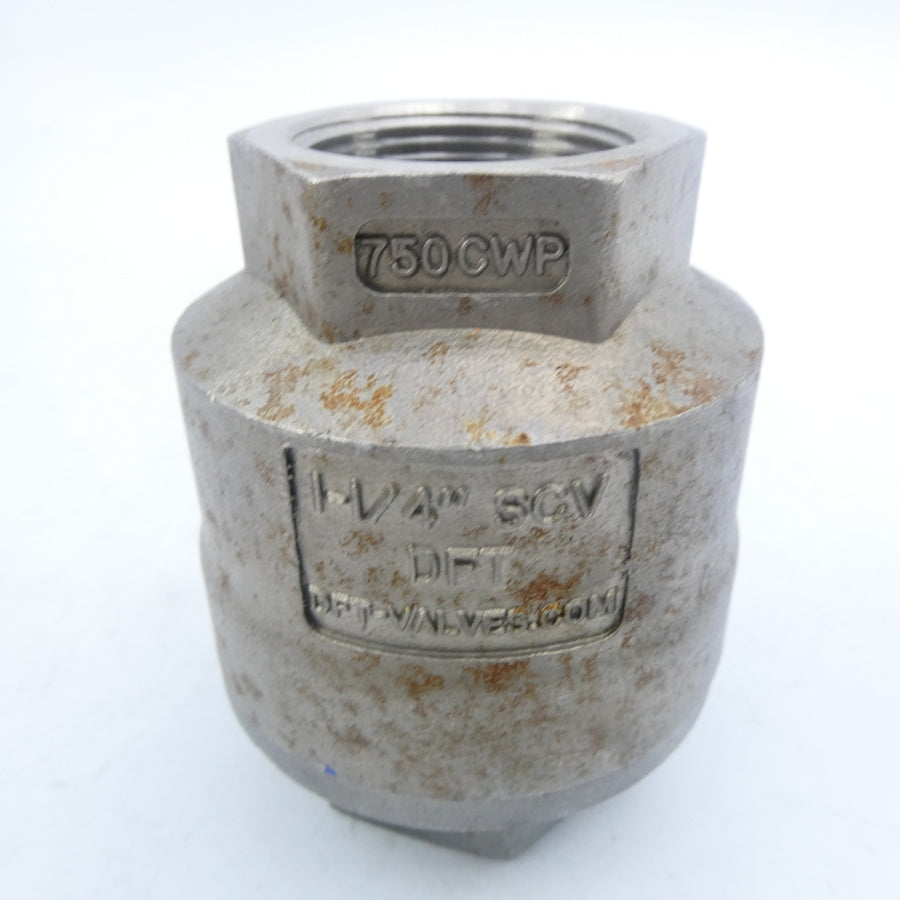 DFT VALVES SCV 7500CWP 1-1/4" NSNP