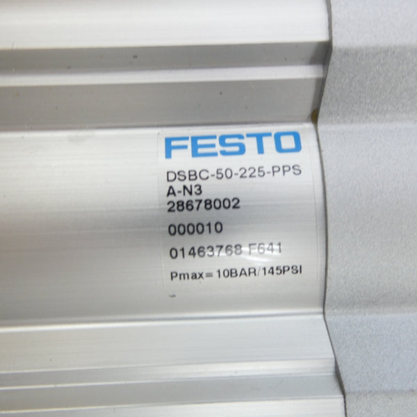 FESTO DSBC-50-225-PPS-A-N3 01463768 145PSI NSNP