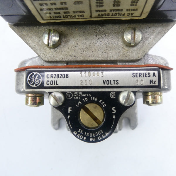 GENERAL ELECTRIC CR2820B110AA3 SER. A 230V NSNP