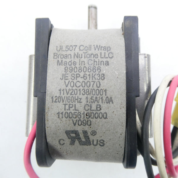 BROAN NUTONE 99080666 JESP-61K38 120V 1.5/1.0A NSNP