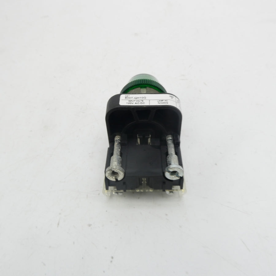 ALLEN BRADLEY 800T-QH10G SER. T 120VAC/DC NSNP