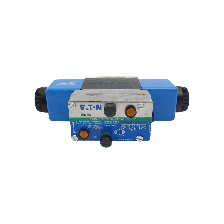 EATON DG4V-3S-2C-M-FPBWL-B5-60 02-109700 110/120V .48/.46A 5000PSI NSNPDG4V-3S-2C-M-FPBWL-B5-60