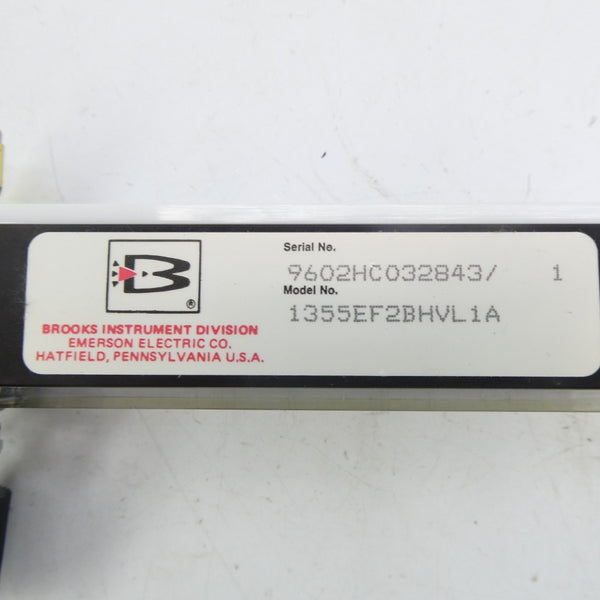 BROOKS INSTRUMENT 1355EF2BHVL1A 200PSI 250'F NSNP