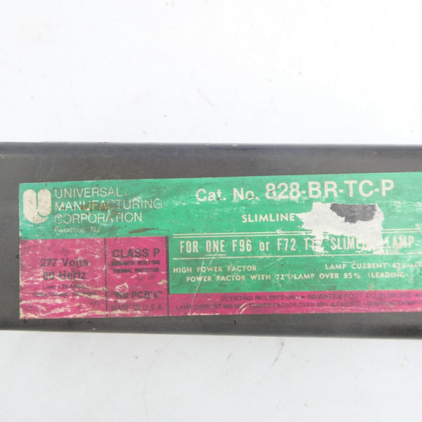 UNIVERSAL MANUFACTURING 828-BR-TC-P 277V NSNP