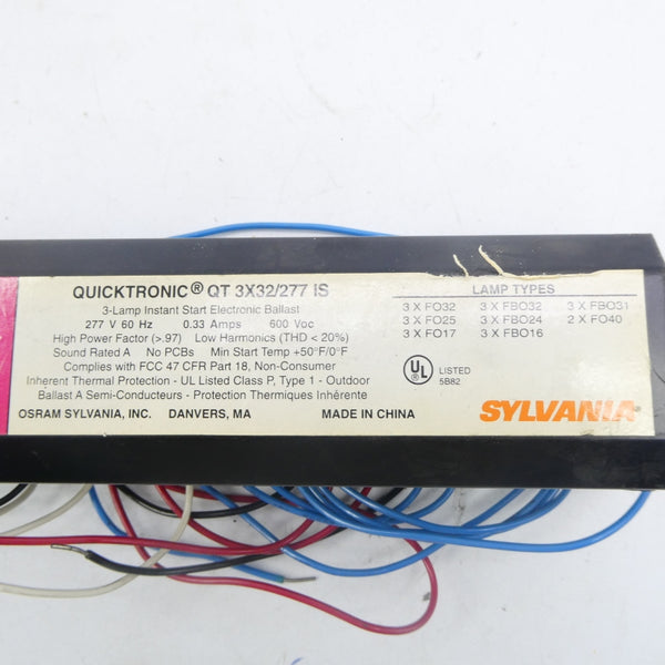SYLVANIA QT3X32/277IS 277V NSNP