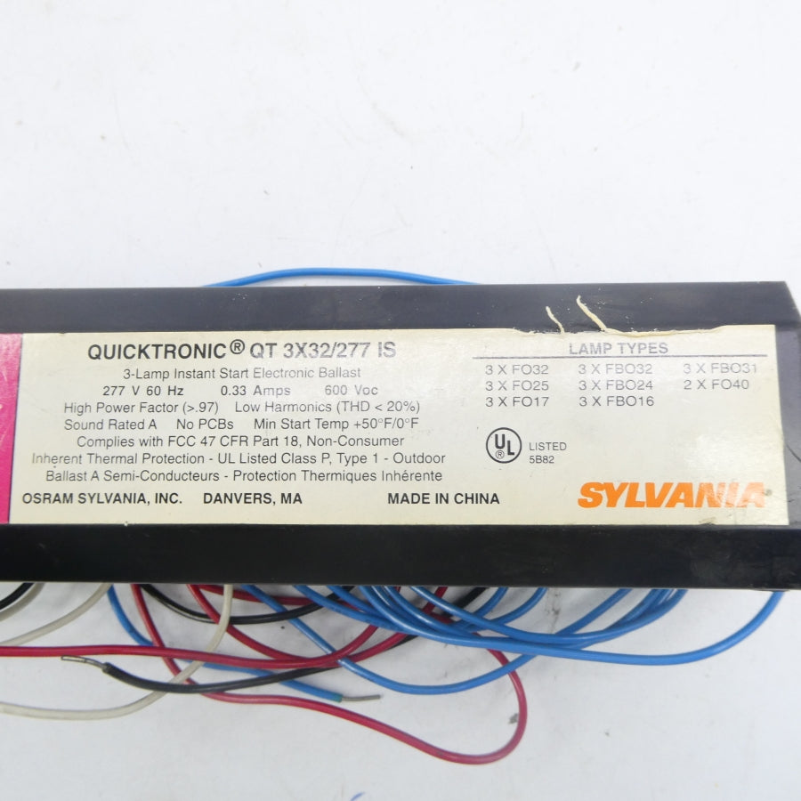 SYLVANIA QT3X32/277IS 277V NSNP
