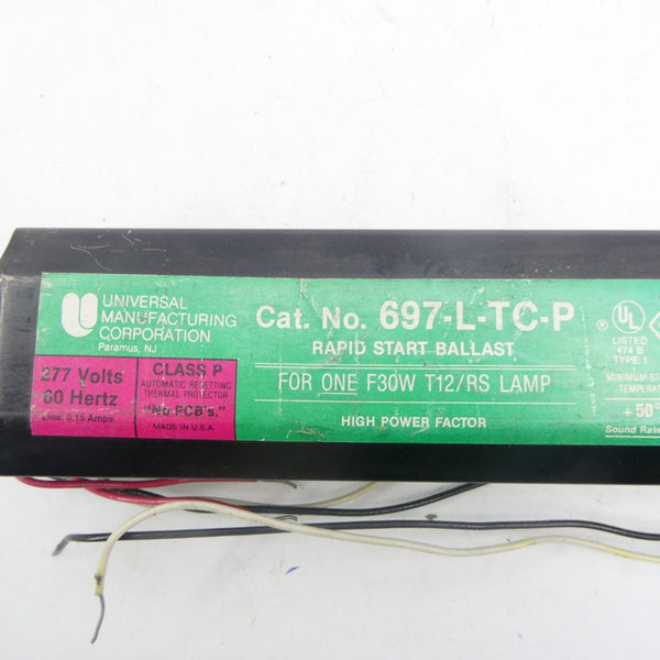 UNIVERSAL MANUFACTURING 697-L-TC-P 277V NSNP