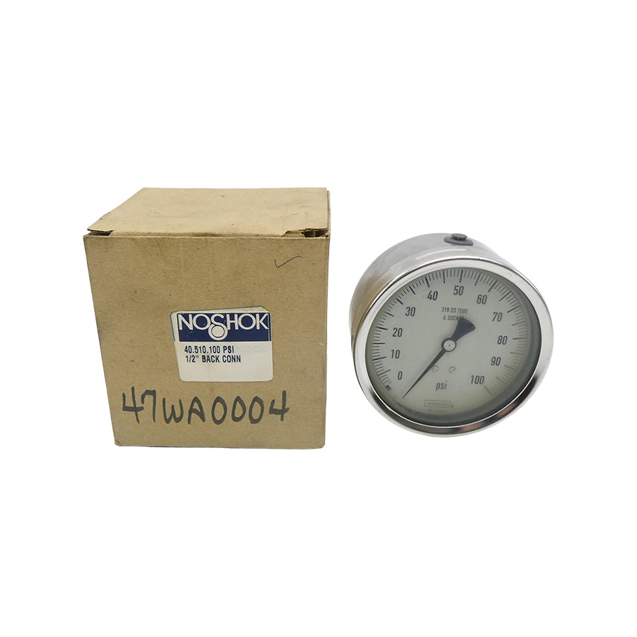 NOSHOK 40.510.100PSI 1/2" NSMP