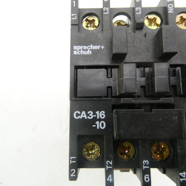 SPRECHER+SCHUH CA3-16-10-120-N0 120V NSMP