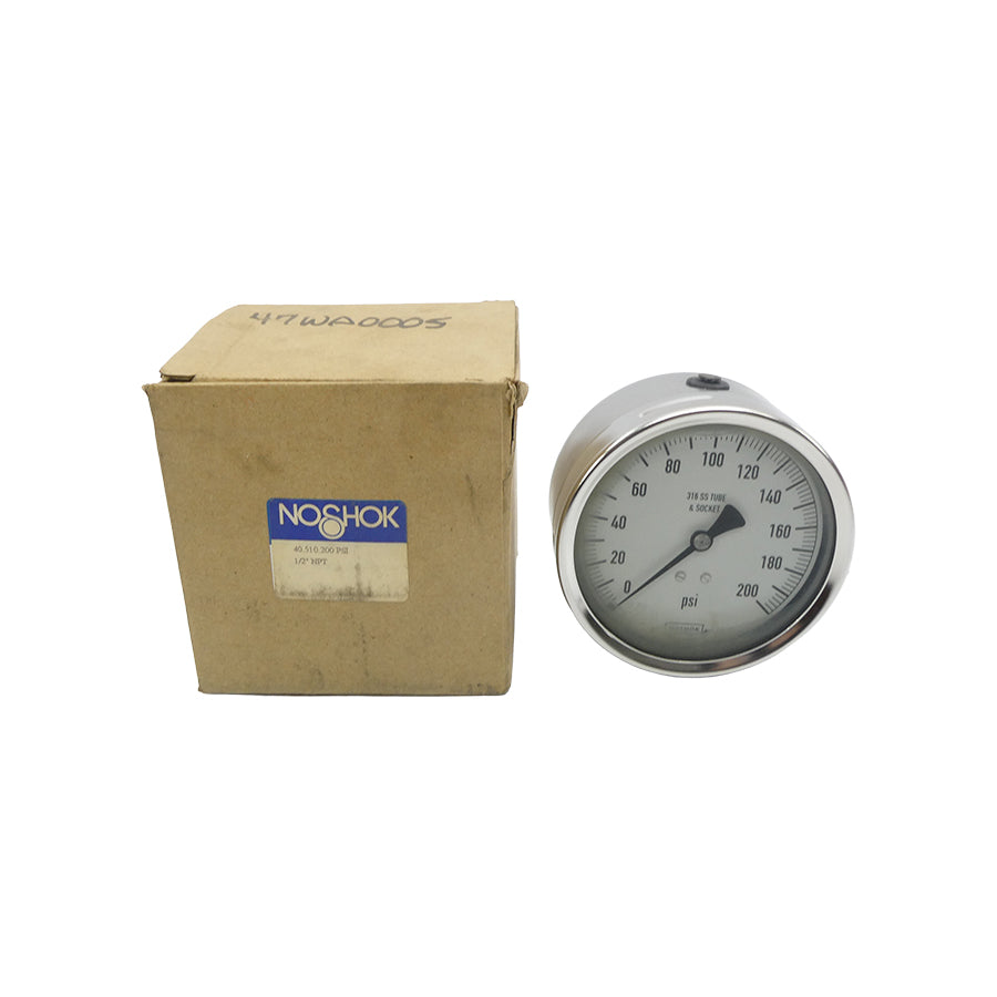 NOSHOK 40.510.200PSI 1/2" NSMP