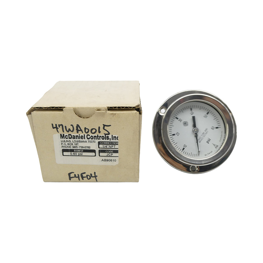 MCDANIEL CONTROLS AB90610 0-60PSI NSMP