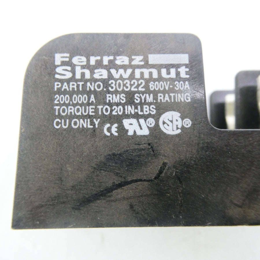 FERRAZ SHAWMUT 30322 600V 30A NSNP