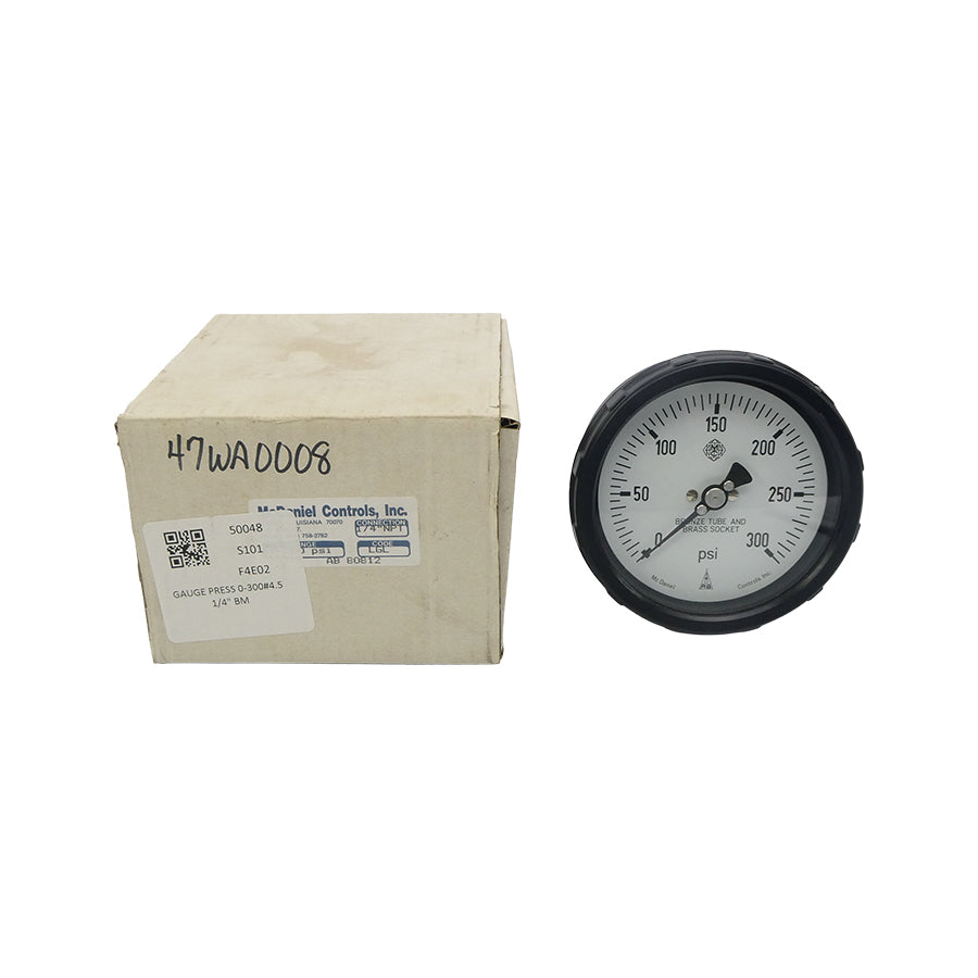 MCDANIEL CONTROLS AB80812 0-300PSI NSMP