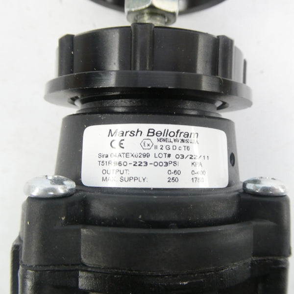 MARSH/BELLOFRAM 960223003 0-60PSI NSMP