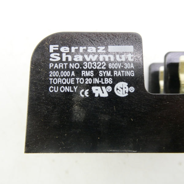 FERRAZ SHAWMUT 30322 600V 30A (PKG OF 5) NSMP