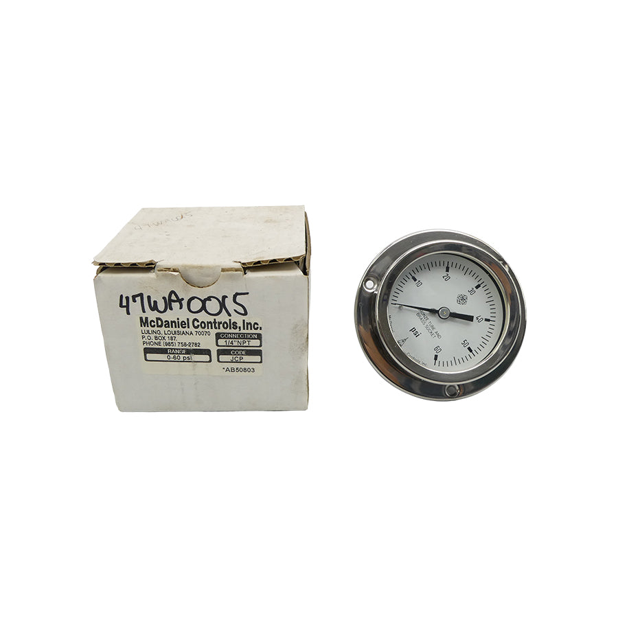 MCDANIEL CONTROLS AB50803 0-60PSI NSMP