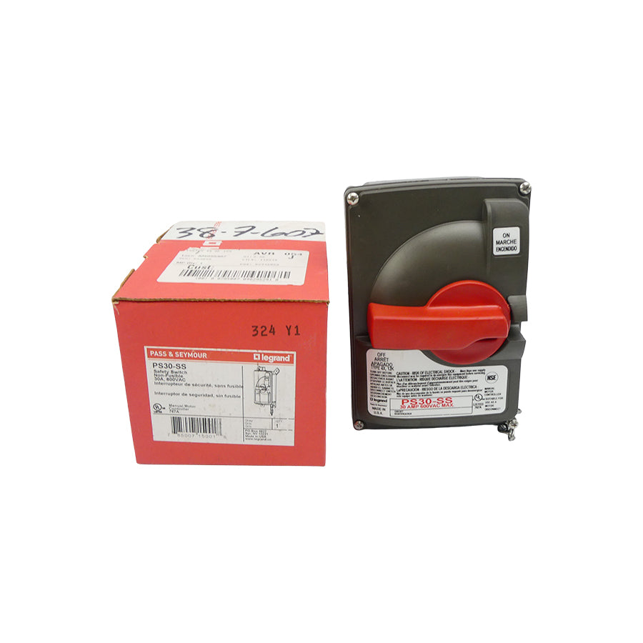 PASS & SEYMOUR PS30-SS 600VAC 30A NSMP