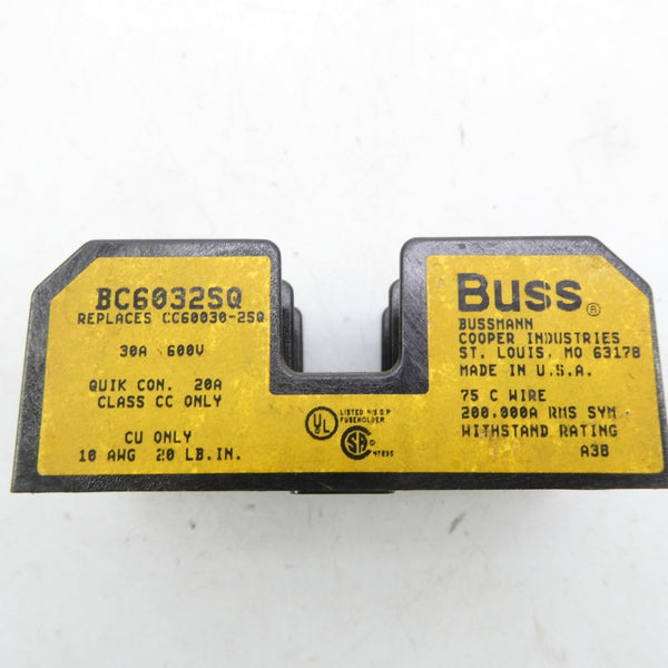 BUSSMANN BC6032SQ 600V 30A NSNP