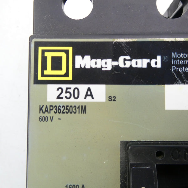 SQUARE D KAP3625031M 600V 250A NSNP