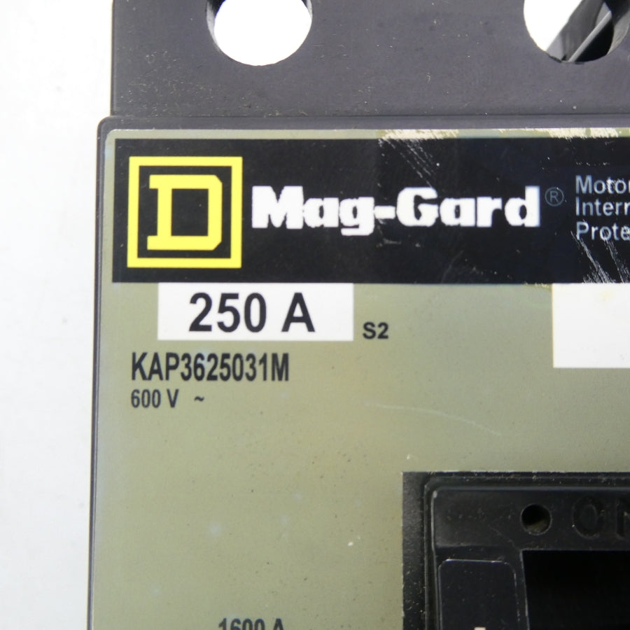 SQUARE D KAP3625031M 600V 250A NSNP