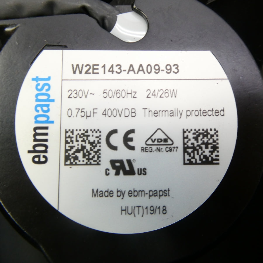 EBMPAPST W2E143-AA09-93 230V NSNP