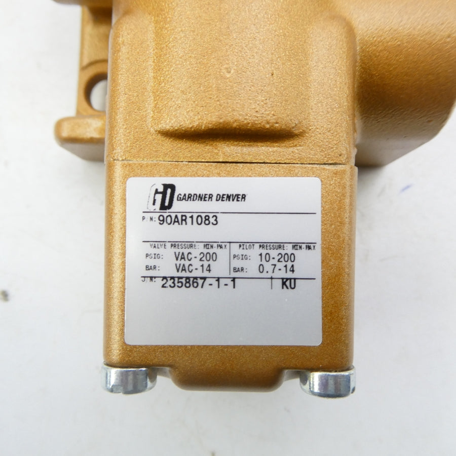 GARDNER DENVER 90AR1083 200VAC 10-200PSI NSNP