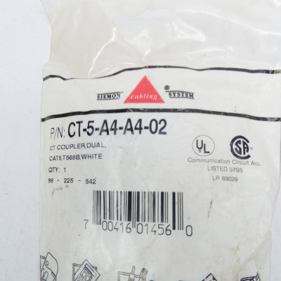 SIEMON CT-5-A4-A4-02 NSMP
