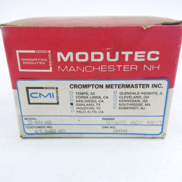MODUTEC 3S-AVV-600 0-600ACV NSMP