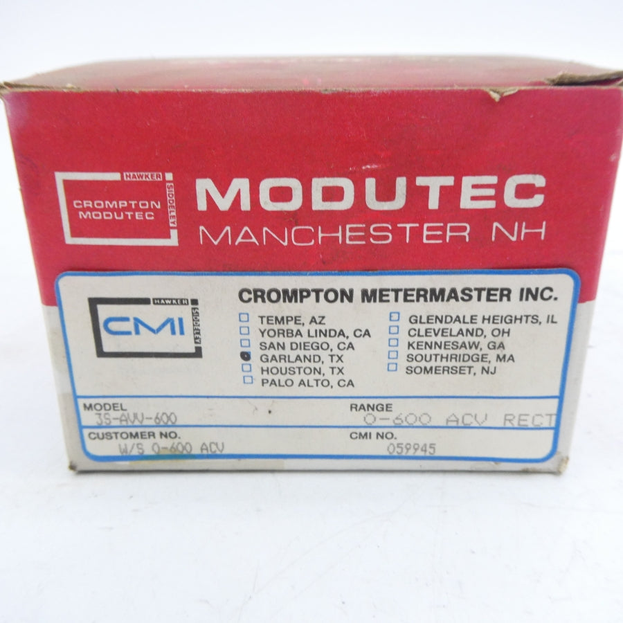 MODUTEC 3S-AVV-600 0-600ACV NSMP