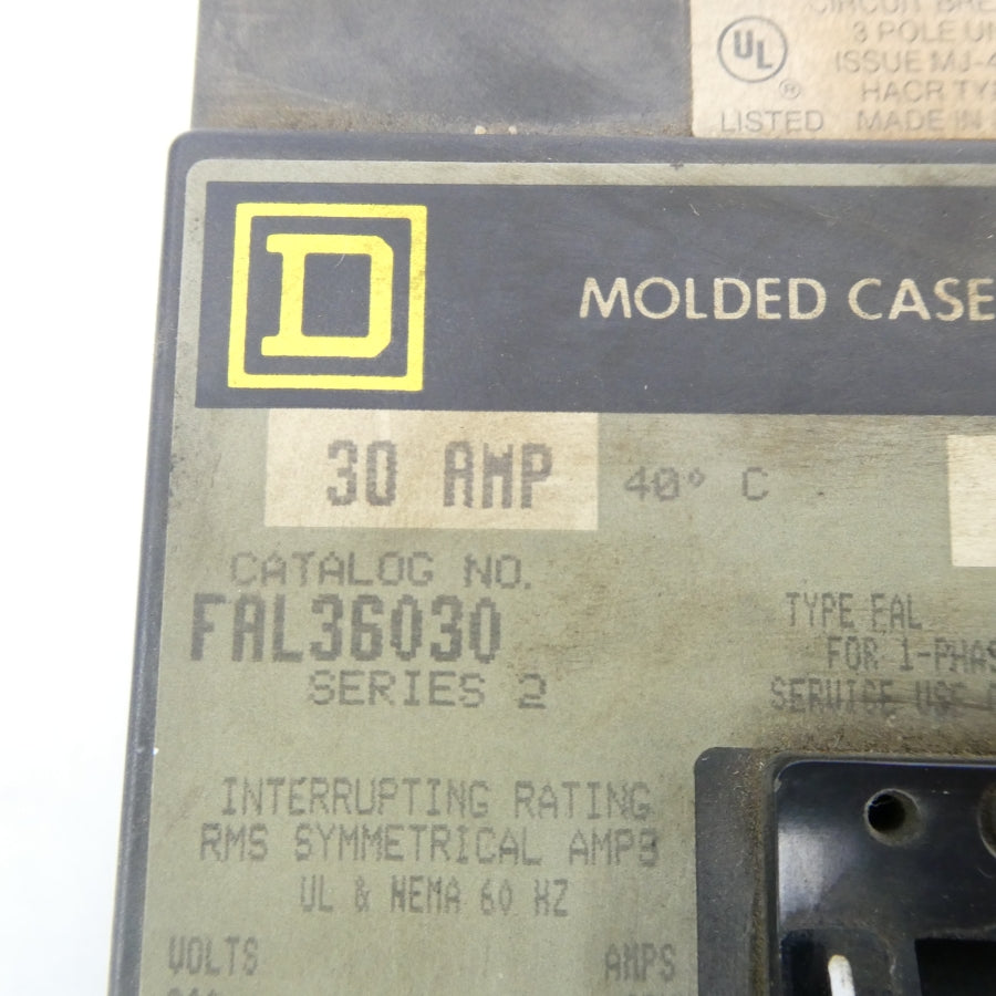 SQUARE D FAL36030 SER. 2 600V 30A (GREY) NSNP