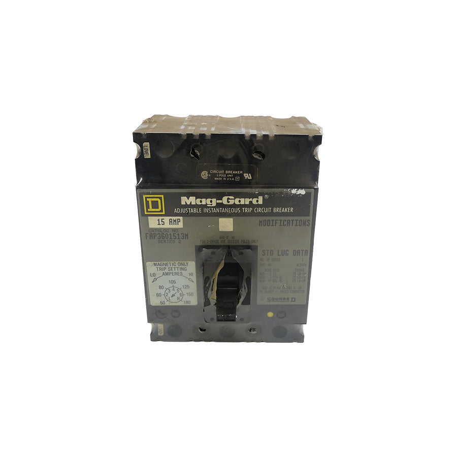 SQUARE D FAP3601513M SER. 2 600VAC 15A NSNP