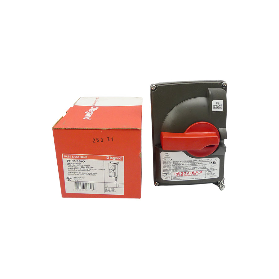 PASS & SEYMOUR PS30-SSAX 600VAC 30A NSMP