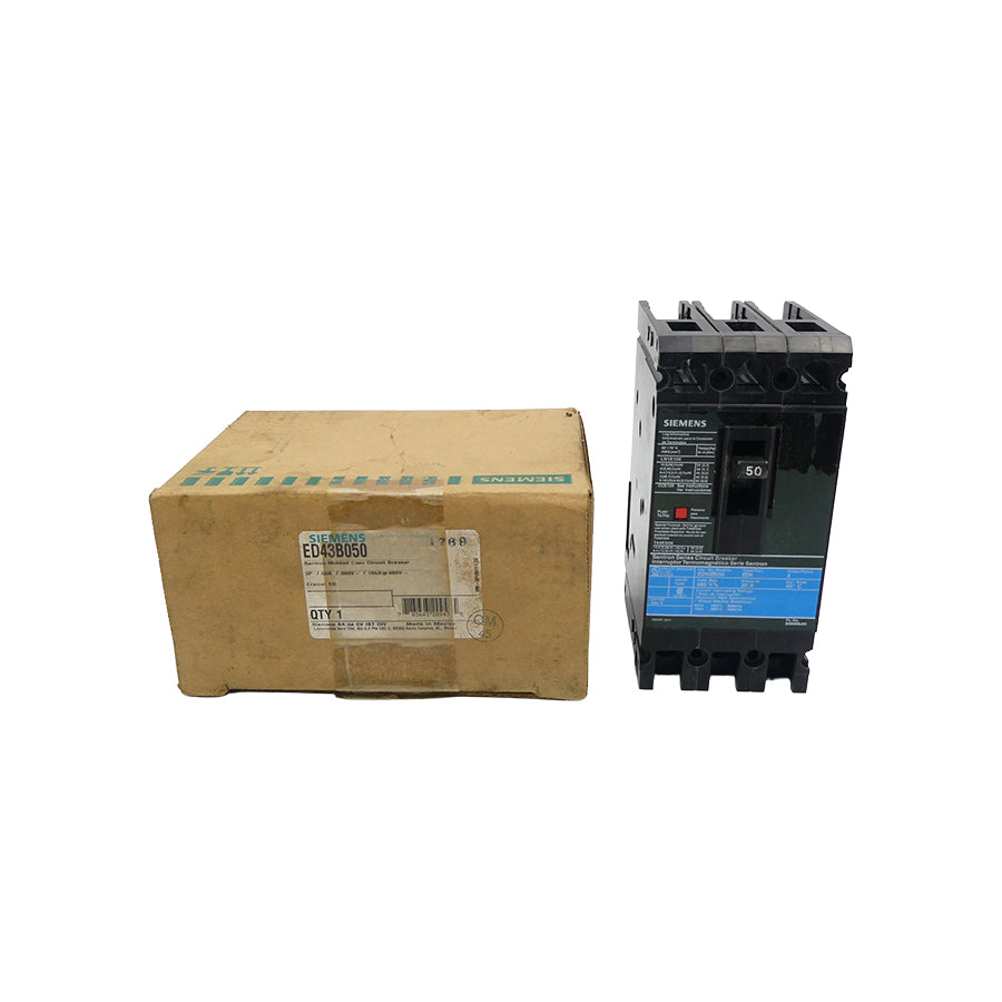 SIEMENS ED43B050 480V 50A NSMP