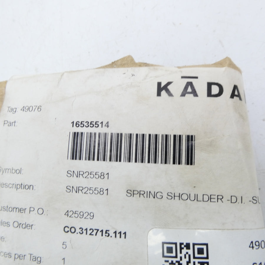 KADANT 16535514 SNR25581 NSMP