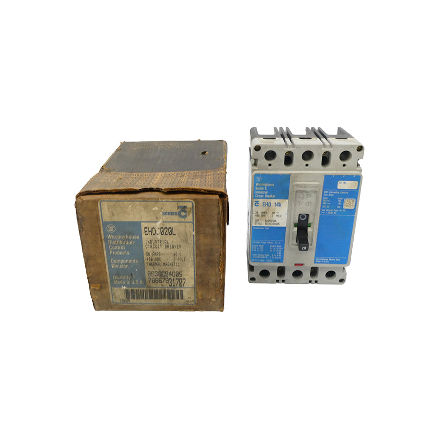 WESTINGHOUSE EHD3020L 480VAC 20A NSMP