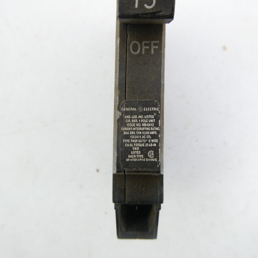 GENERAL ELECTRIC THQP115 120/240VAC 15A NSNP