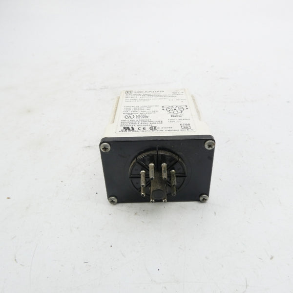 SQUARE D 9050JCK17V20 SER. F 110/120V 0.3-30MIN UNMP