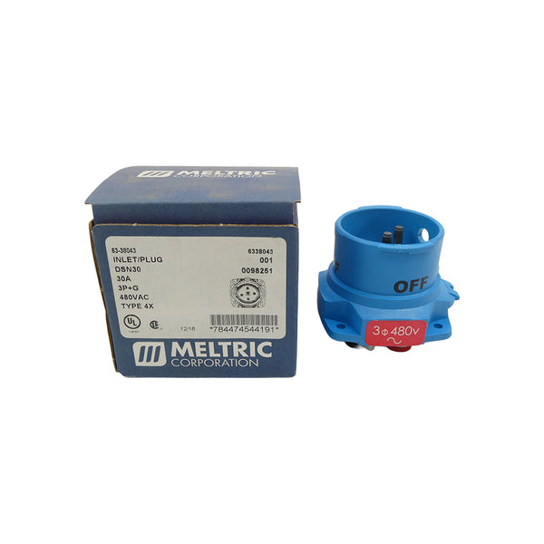 MELTRIC 63-38043 480VAC 30A (AS PICTURED) NSMP