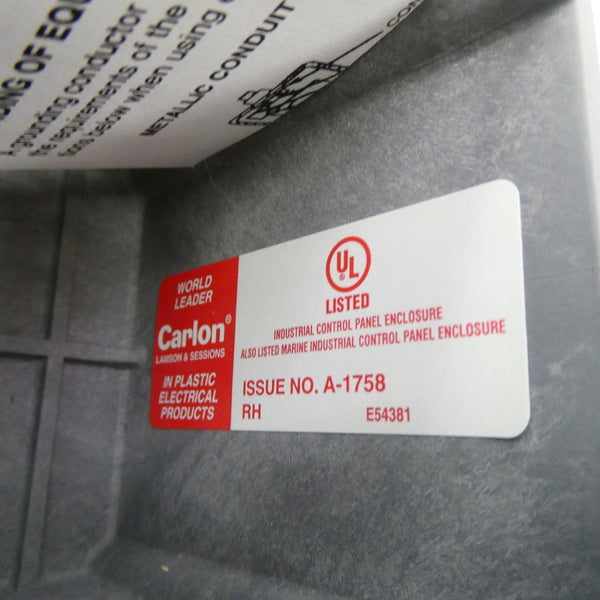 CARLON A-1758 NSNP