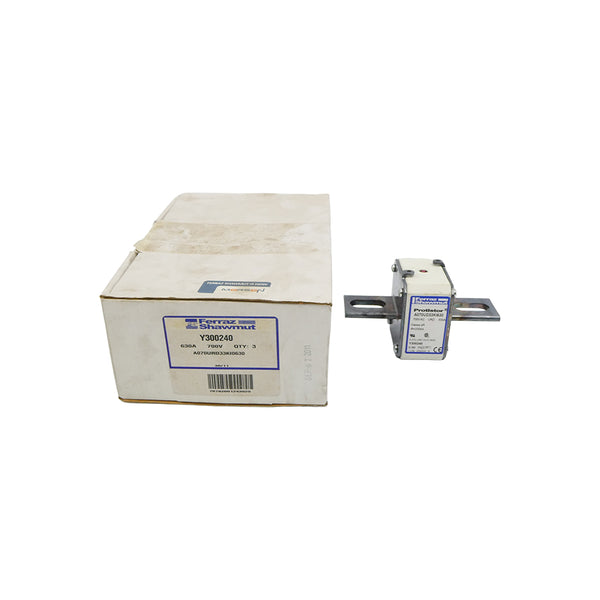 FERRAZ SHAWMUT Y300240 A070URD33KI630 700VAC 630A (PKG OF 3) NSMP