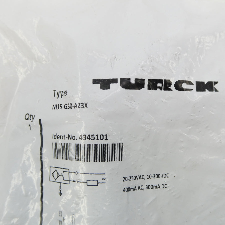 TURCK NI15-G30-AZ3X 4345101 20-250VAC NSMP