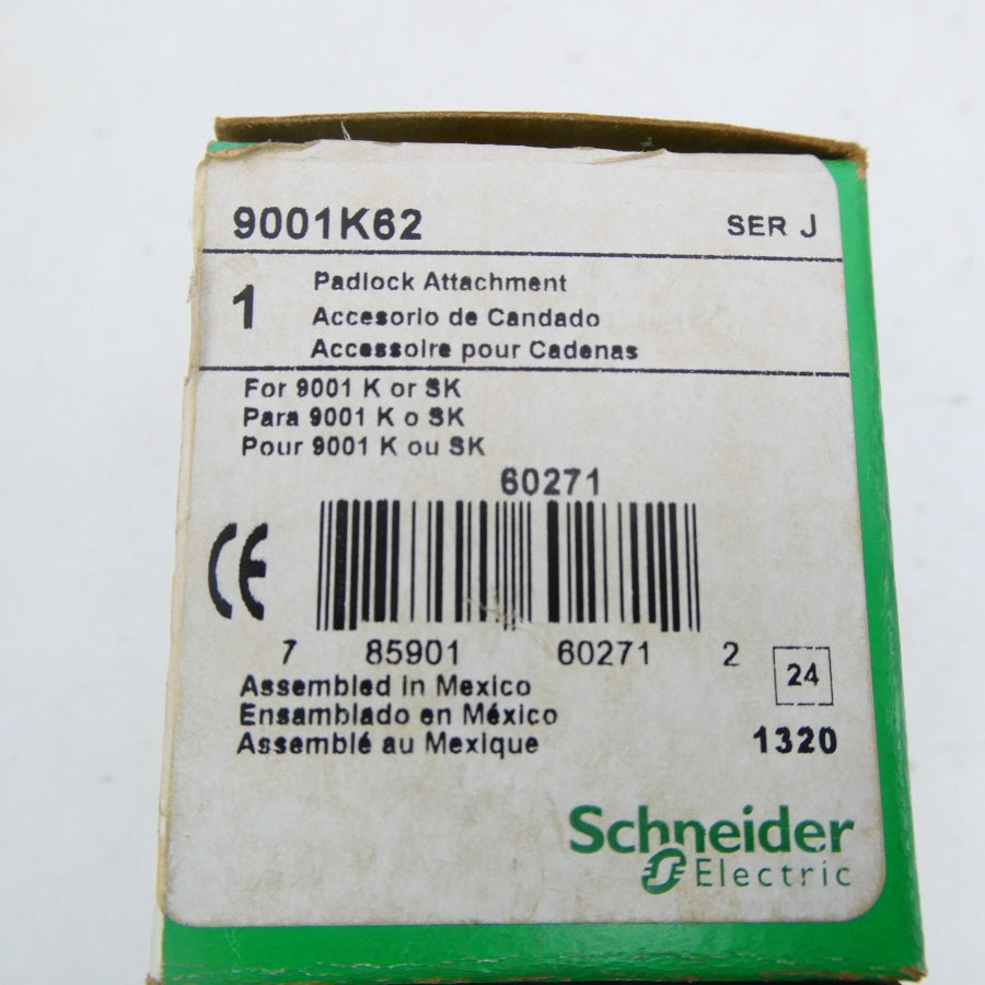 SCHNEIDER ELECTRIC 9001K62 SER. J NSMP