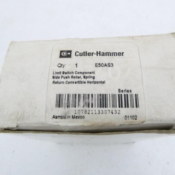 CUTLER HAMMER E50AS3 NSMP