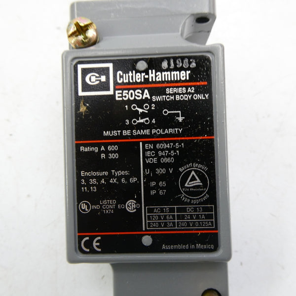 CUTLER HAMMER E50SA SER. A2 240V 3A NSMP