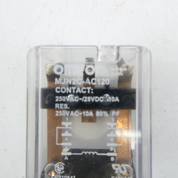 OMRON MJN2C-AC120 120VAC 10A NSNP