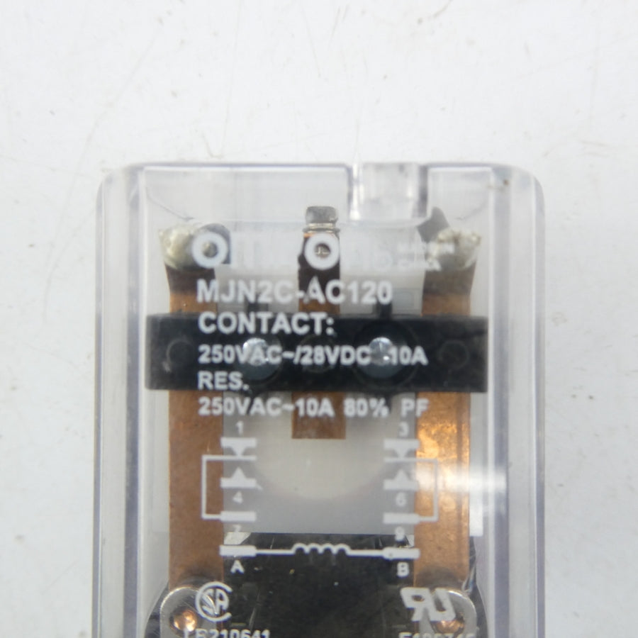 OMRON MJN2C-AC120 120VAC 10A NSNP