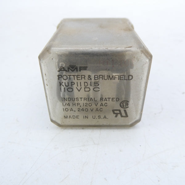 POTTER & BRUMFIELD KUP11D15 110VDC NSNP