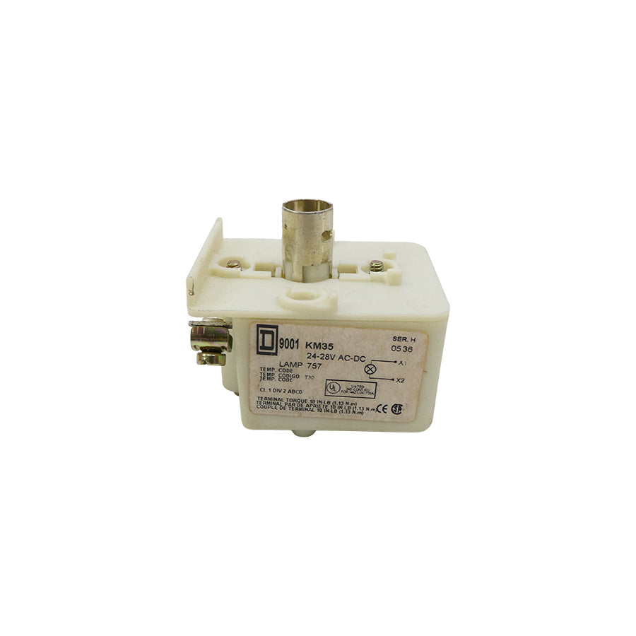 SQUARE D 9001KM35 SER. H 24-28VAC-DC (NO BULB) NSNP
